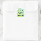 Sticker Rond C'est un truc de jonglage ! (Sac)