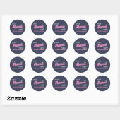 Sticker Rond C'est une chose que tu ne comprendrais pas (Feuille)