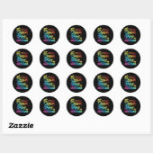 Sticker Rond C'Est Une Chose Que Vous Ne Comprendriez Pas (Feuille)