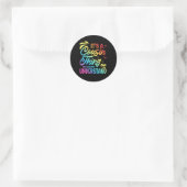 Sticker Rond C'Est Une Chose Que Vous Ne Comprendriez Pas (Sac)