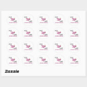 Sticker Rond C'est une chose Zoé que vous ne comprendriez pas n (Feuille)