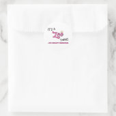 Sticker Rond C'est une chose Zoé que vous ne comprendriez pas n (Sac)