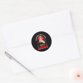 Sticker Rond C'Est Une Libra Zodiac Sign Libra Horoscope (Enveloppe)