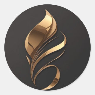 Sticker Rond Cette conception est très belle