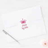 Sticker Rond Cette petite princesse est la grande soeur (Enveloppe)