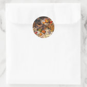 Sticker Rond Cezanne - Carrelage de table de cuisine (Sac)