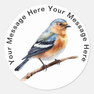 Sticker Rond Chaffe