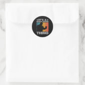 Sticker Rond Chaîne De Chorale De Spectacle I€™S (Sac)