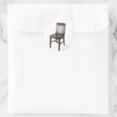 Sticker Rond Chaise vide (Sac)