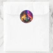 Sticker Rond Chakras | Auras humains | Energy Healer (Sac)