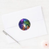 Sticker Rond Chakras | Auras humains | Energy Healer (Enveloppe)