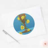 Sticker Rond Chalice médiévale (Enveloppe)