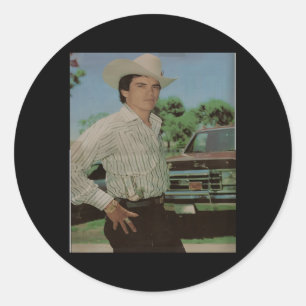 Sticker Rond Chalino Sanchez Directement En Dehors De Sinaloa