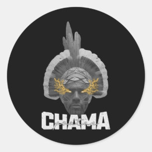 Sticker Rond Chama Paotan Alex Periera Mixed martial art Fan Jj