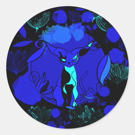 Sticker Rond Chamalion (Devant)