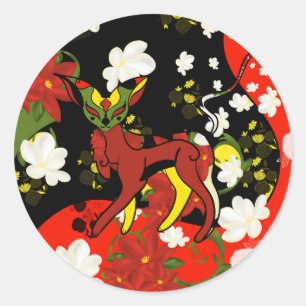 Sticker Rond Chamalion