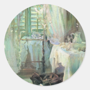 Sticker Rond Chambre d'hôtel par John Singer Sargent