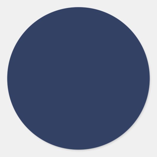 Sticker Rond Champ de bleu (Devant)
