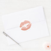Sticker Rond Champagne Kiss Sticket (Enveloppe)