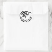 Sticker Rond Championnats de Wenis de rodéo 2012 (Sac)