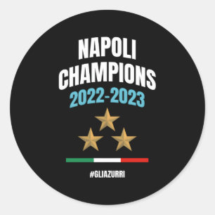 Sticker Rond Champions Napoli 2022-2023