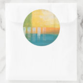 Sticker Rond Champs Citrus I (Sac)