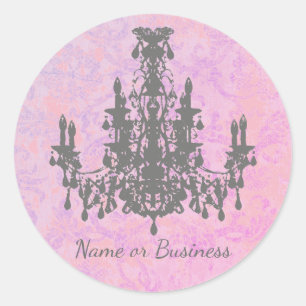 Sticker Rond Chandelier de coco - CHANGER DE COULEUR / FORME / 