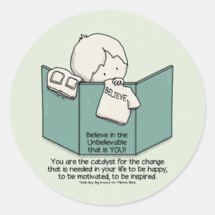 Sticker Rond Change-Le !
