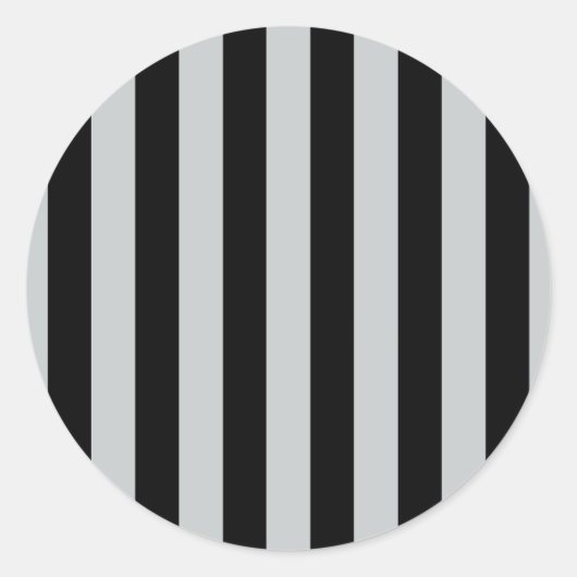 Sticker Rond Changer les bandes grises en n'importe quelle Pers (Devant)