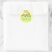 Sticker Rond Changez de point de vue (Sac)