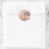 Sticker Rond Chanson de printemps (Sac)