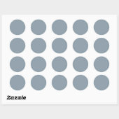 Sticker Rond Chanson d'été couleur printemps (Feuille)