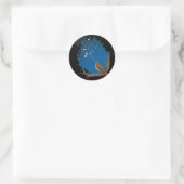 Sticker Rond Chanson nocturne (Sac)