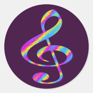 Sticker Rond chanter ta vie