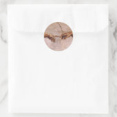 Sticker Rond Chapelle Sixtine Plafond (Sac)