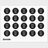 Sticker Rond Chapitre 60 Heureux Pour Moi 60E (Feuille)