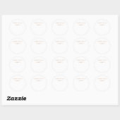 Sticker Rond Chaque Enfant S Sticker6 (Feuille)
