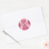 Sticker Rond Chaque pouce de vous est parfait (Enveloppe)