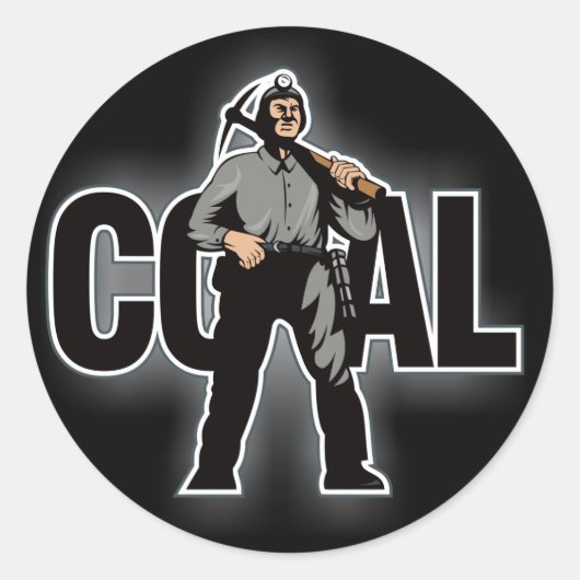 STICKER ROND CHARBON (Devant)