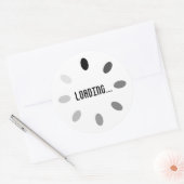 Sticker Rond Chargement des boissons (Enveloppe)