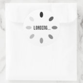 Sticker Rond Chargement des boissons (Sac)