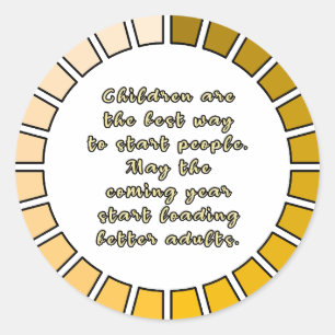 Sticker Rond Chargement du nouvel an