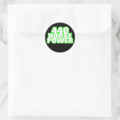 Sticker Rond Chargeur 440 hémi vert (Sac)
