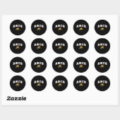 Sticker Rond Charles F Brush High School Arcs (Feuille)