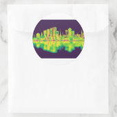 Sticker Rond Charleston Caroline du Sud (Sac)