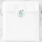 Sticker Rond charmant mouton (Sac)