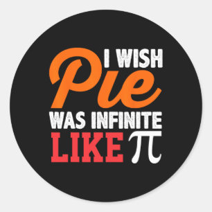 Sticker Rond Charming Geek Pi Day