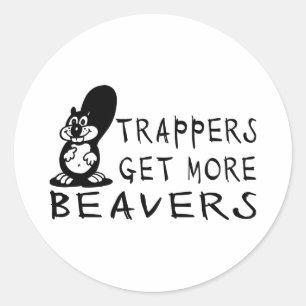 STICKER ROND CHASSE DE BEAVER