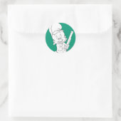 Sticker Rond Chasse ELMER FUDD™ (Sac)