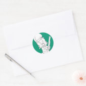 Sticker Rond Chasse ELMER FUDD™ (Enveloppe)